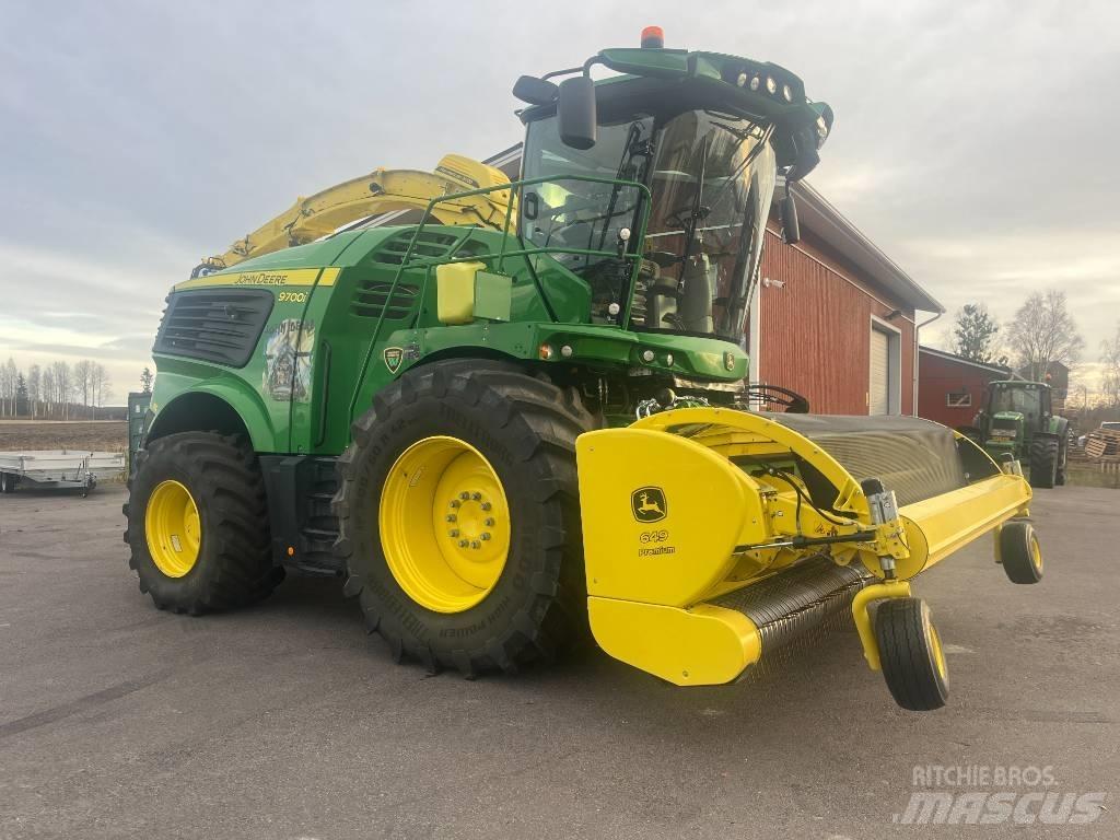 John Deere 9700i Pašarų ruošimo technika