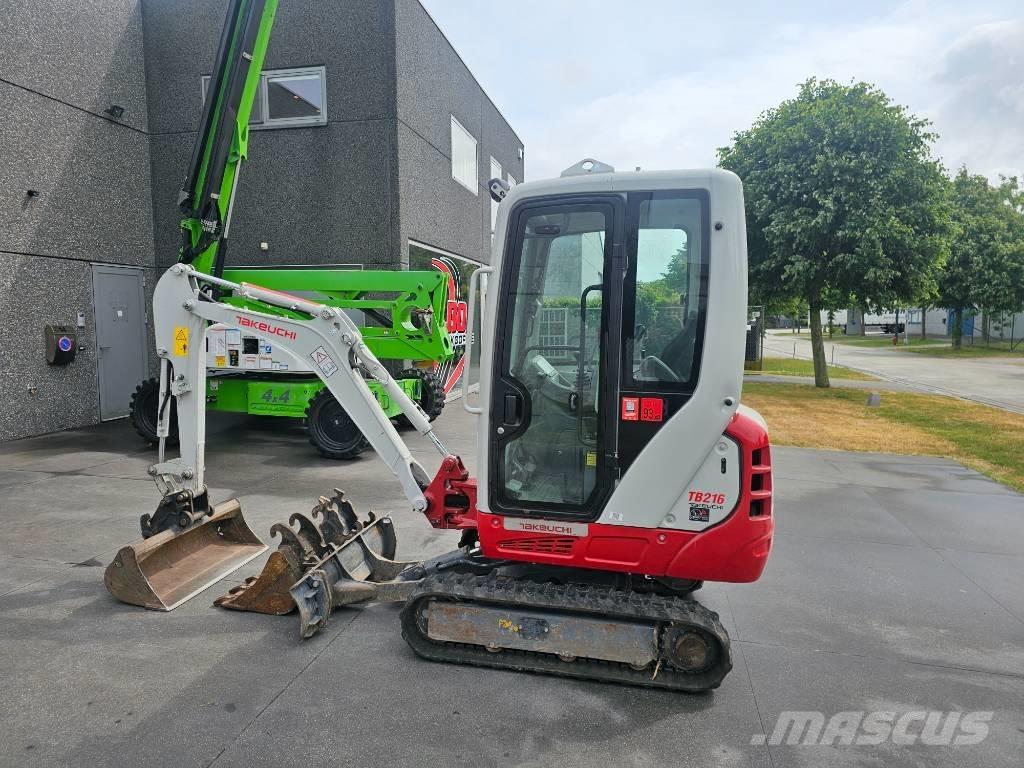 Takeuchi TB 216 Mini ekskavatoriai < 7 t