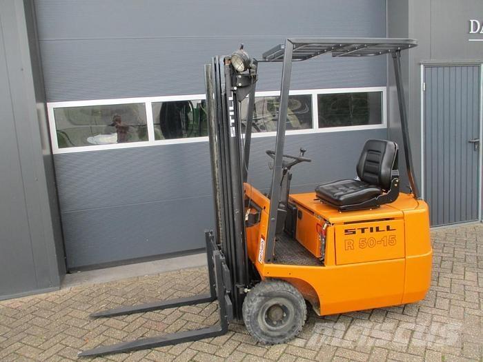 Still R 50-15 Elektriniai šakiniai krautuvai