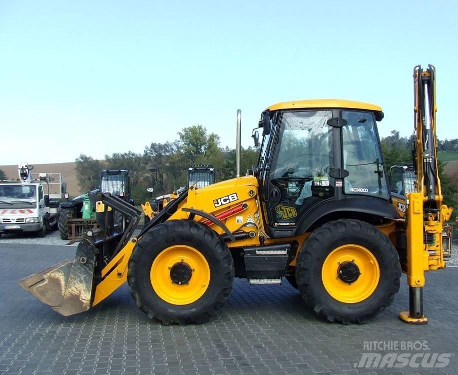 JCB 4cx Ekskavatoriniai krautuvai