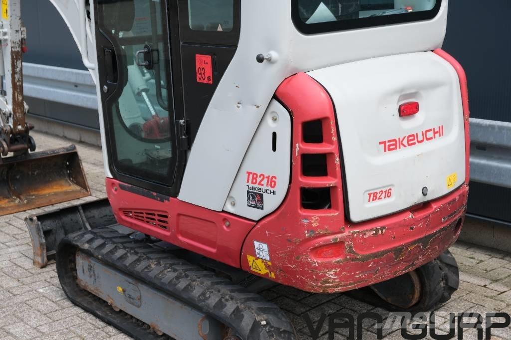 Takeuchi TB216 | 2018 Mini ekskavatoriai < 7 t