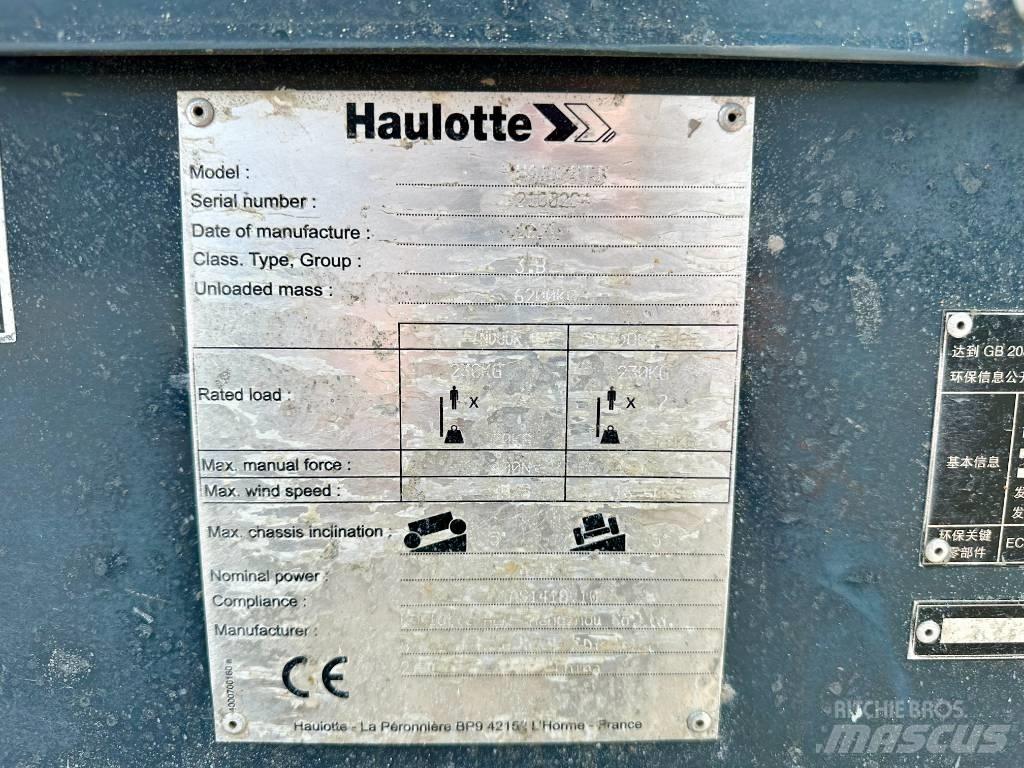 Haulotte HA16RTJ Alkūniniai keltuvai