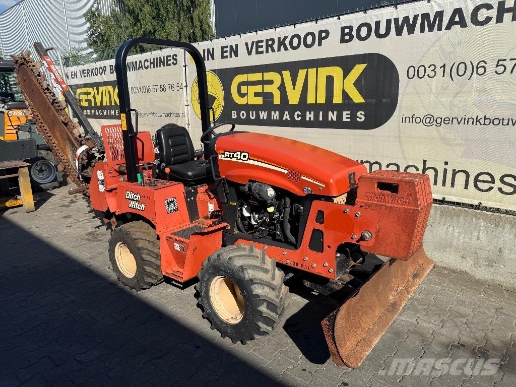 Ditch Witch RT 40 Tranšėjų ekskavatoriai