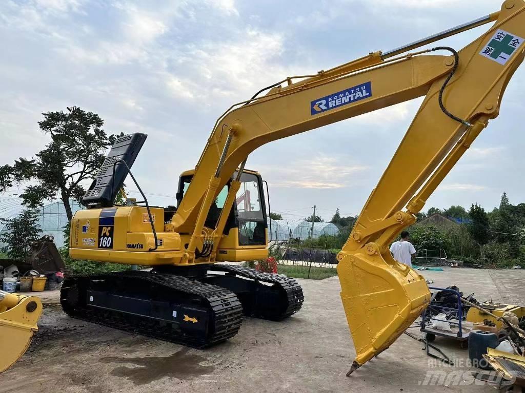 Komatsu PC 160 Vikšriniai ekskavatoriai