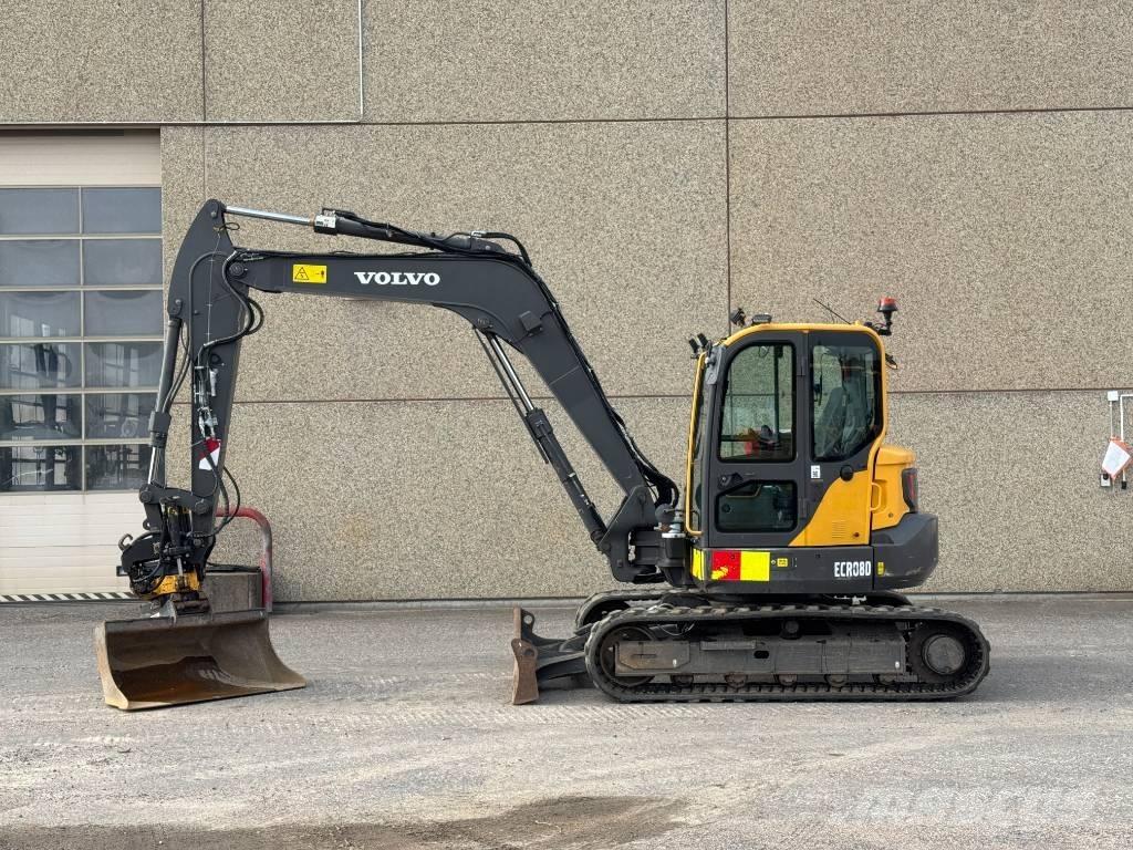 Volvo ECR 88 D Vidutinės galios ekskavatoriai 7-12 t