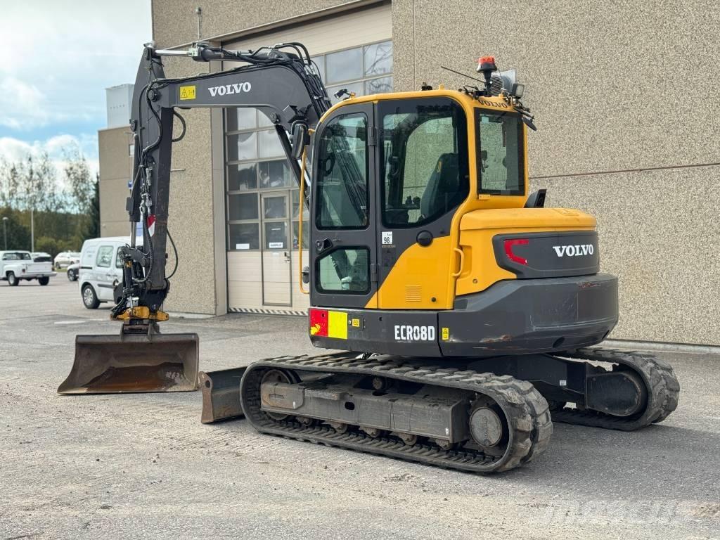 Volvo ECR 88 D Vidutinės galios ekskavatoriai 7-12 t