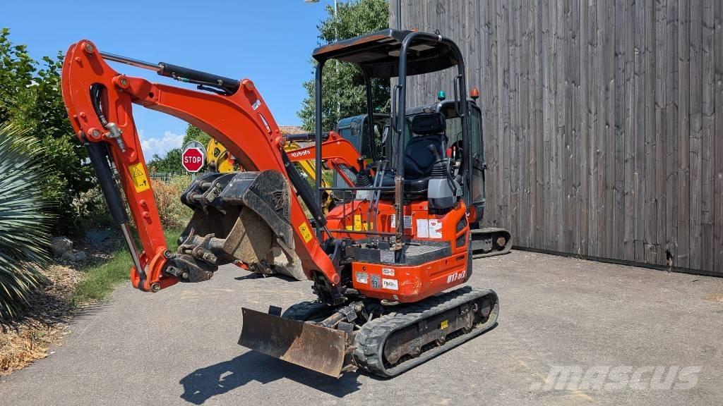 Kubota U 17-3 Mini ekskavatoriai < 7 t