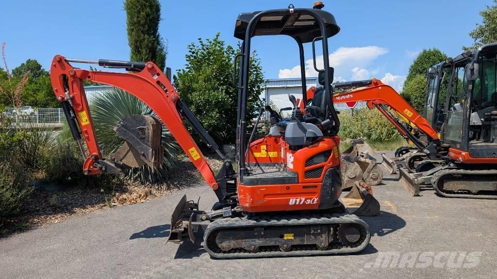 Kubota U 17-3 Mini ekskavatoriai < 7 t