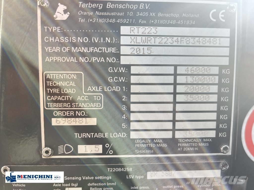 Terberg RT 223 Naudoti terminalų vilkikai