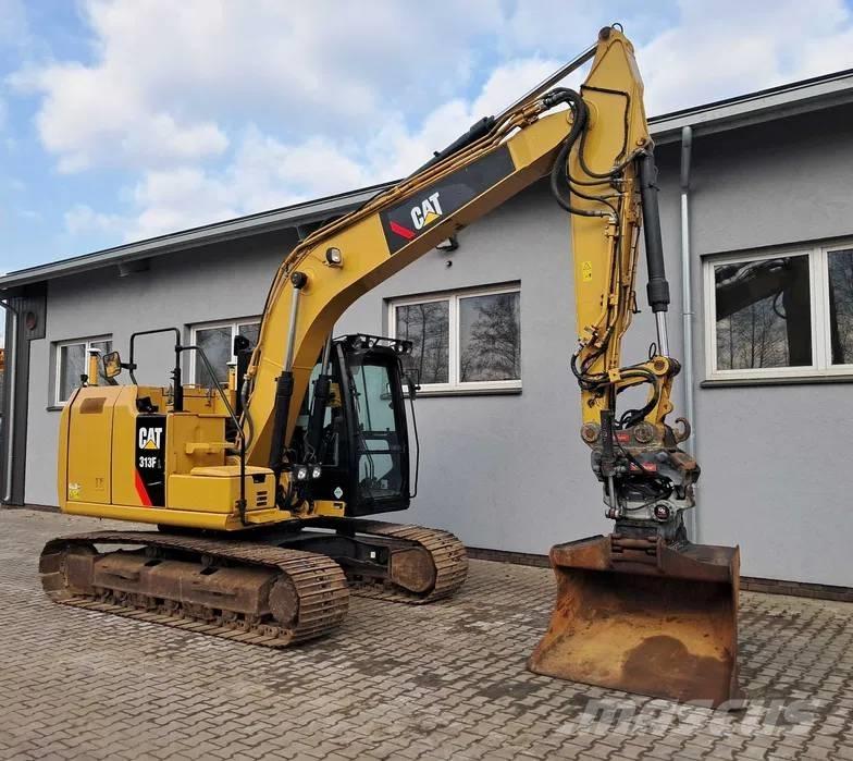 CAT 313 F L Vikšriniai ekskavatoriai
