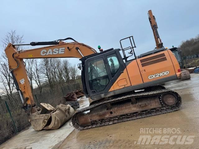 CASE CX 210 D Vikšriniai ekskavatoriai