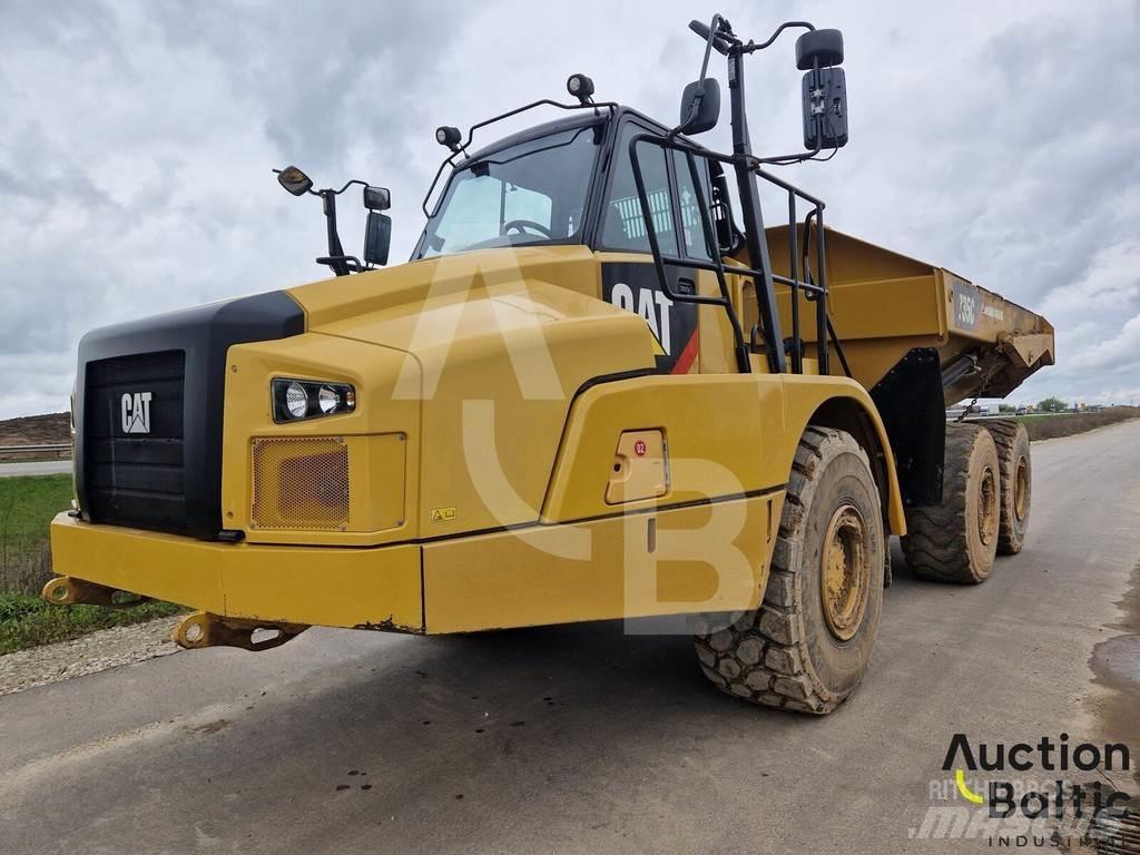 CAT 735C Karjeriniai savivarčiai