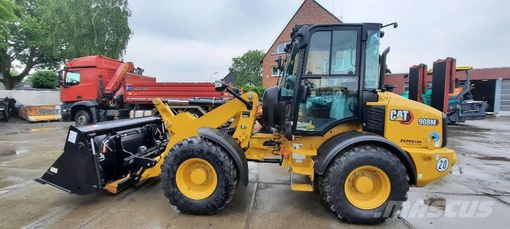 CAT 908M Naudoti ratiniai krautuvai