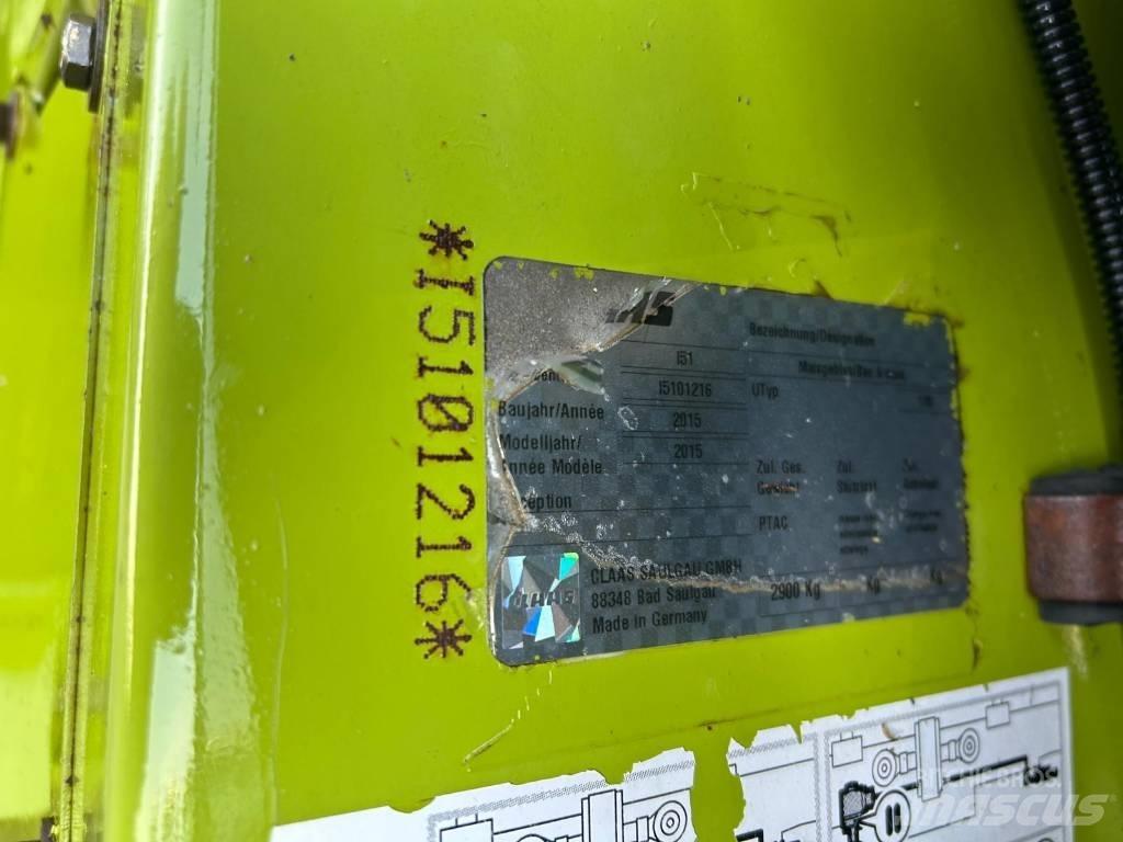 CLAAS Orbis 600 Derliaus nuėmimo kombainų galvos