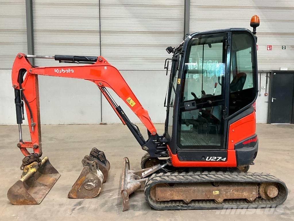 Kubota U 27-4 Mini ekskavatoriai < 7 t