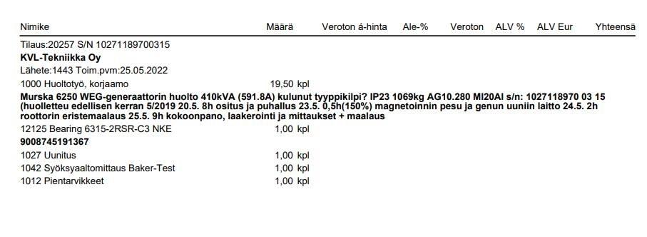  WEG AG10280MI20AI Kiti generatoriai