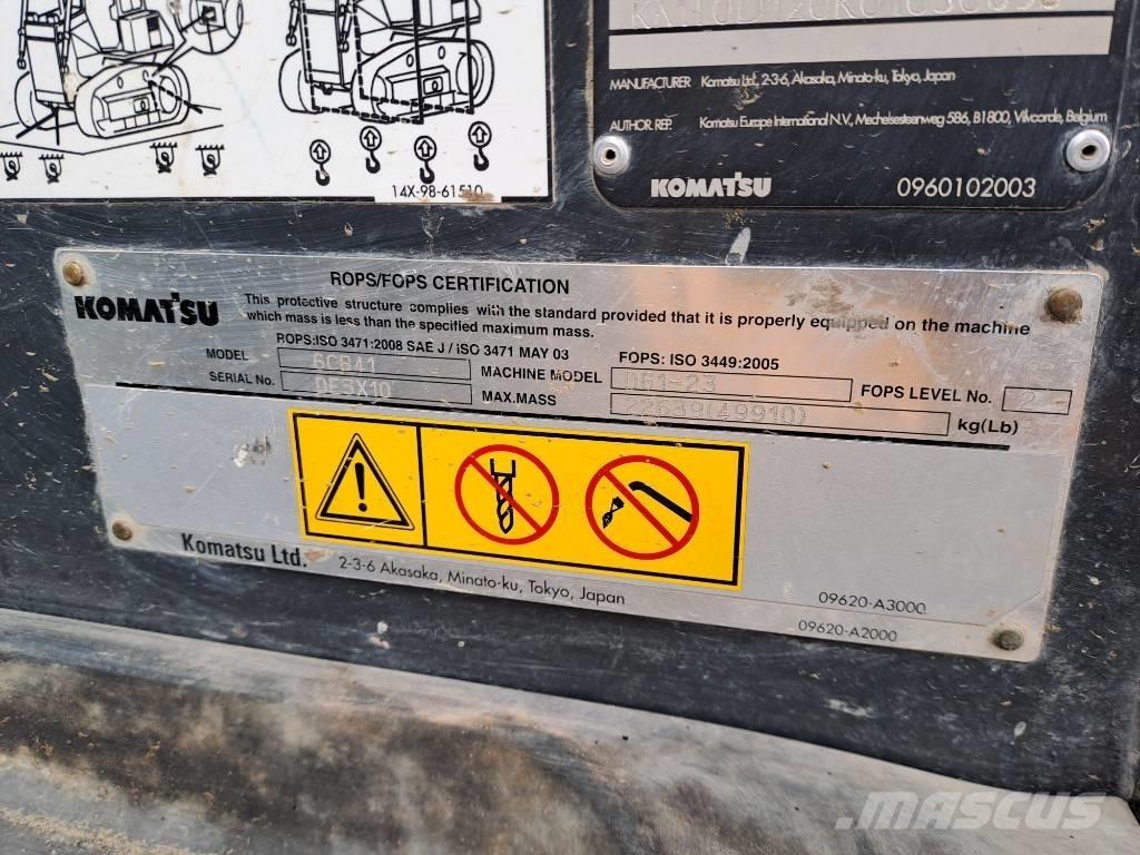 Komatsu D61PXI-23 Vikšriniai buldozeriai