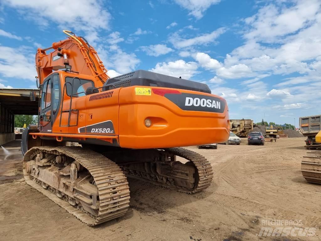 Doosan DX 520 LC Vikšriniai ekskavatoriai