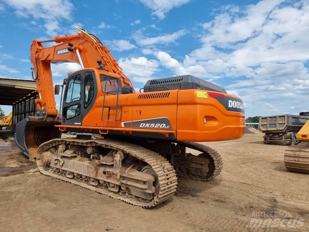 Doosan DX 520 LC Vikšriniai ekskavatoriai