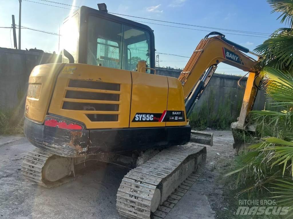 Sany sy55cpro Vikšriniai ekskavatoriai