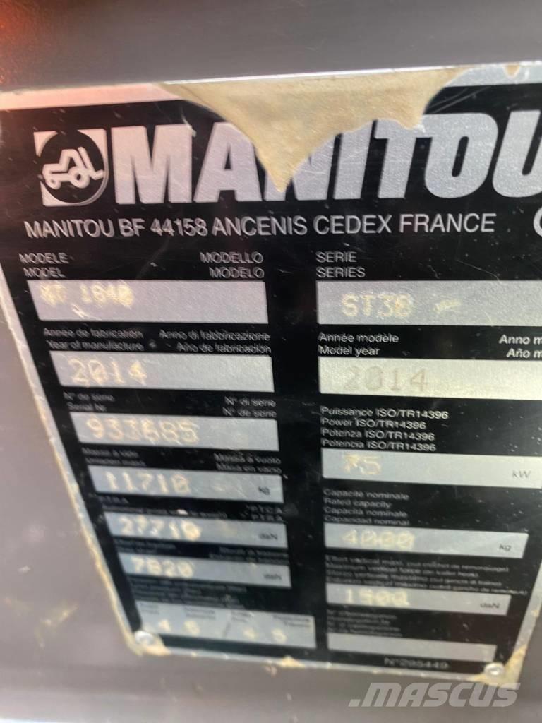 Manitou MT 1840 Teleskopiniai krautuvai