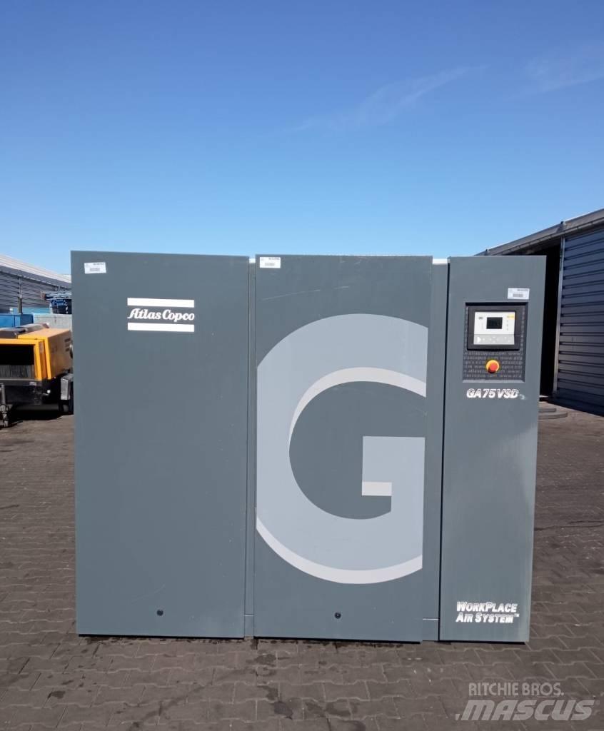 Atlas Copco GA75 VSD Kompresoriai