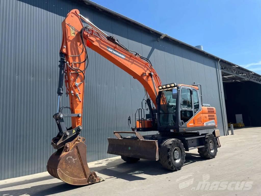 Doosan DX170W-5 Ratiniai ekskavatoriai