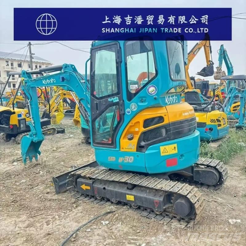Kubota U 30 Mini ekskavatoriai < 7 t