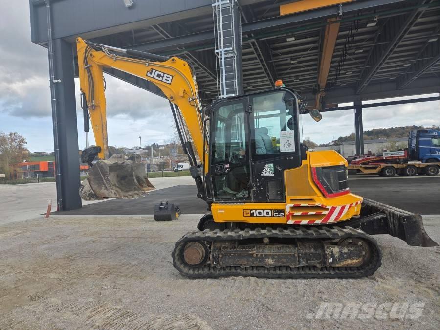 JCB 100 C-2 Vidutinės galios ekskavatoriai 7-12 t