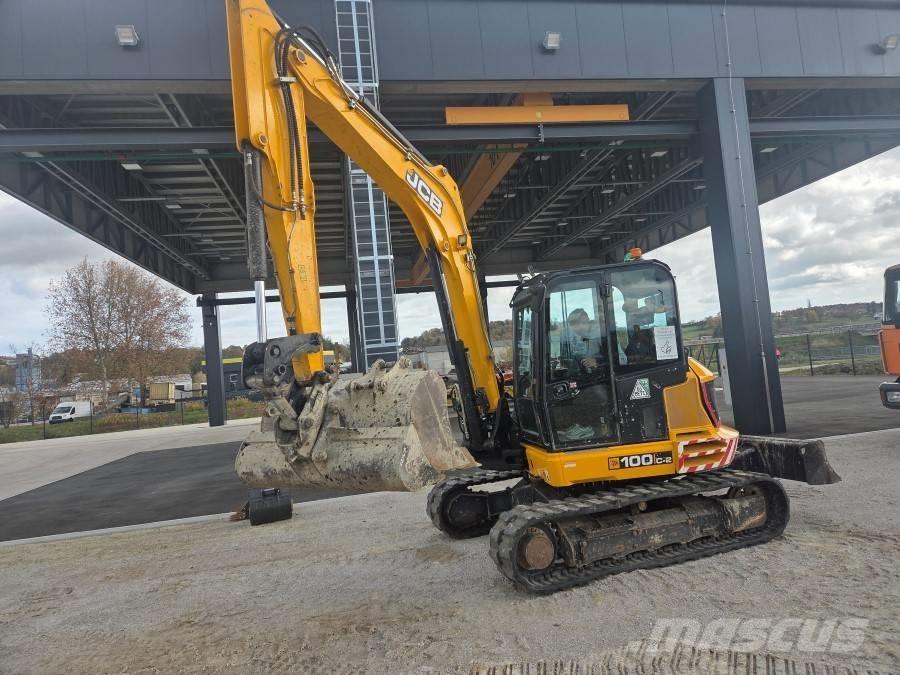 JCB 100 C-2 Vidutinės galios ekskavatoriai 7-12 t