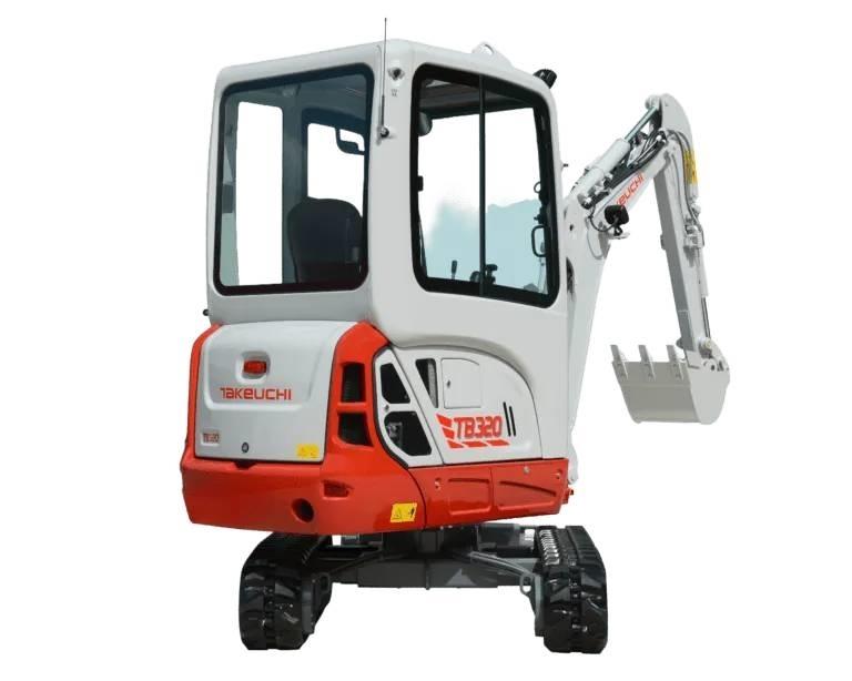 Takeuchi TB320 Mini ekskavatoriai < 7 t