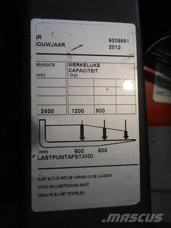 BT RWE 120 Konteinerių krautuvai