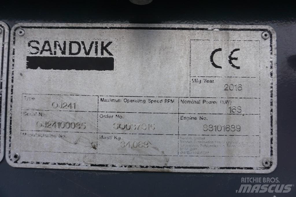 Sandvik QJ 241 Mobilūs smulkintuvai
