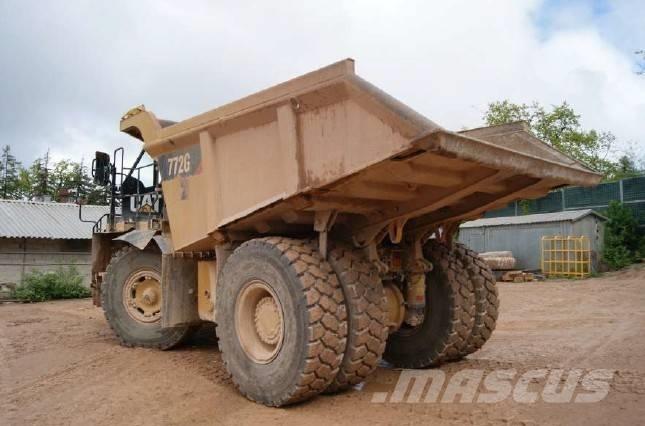 CAT 772G Atliekų išvežimo technika