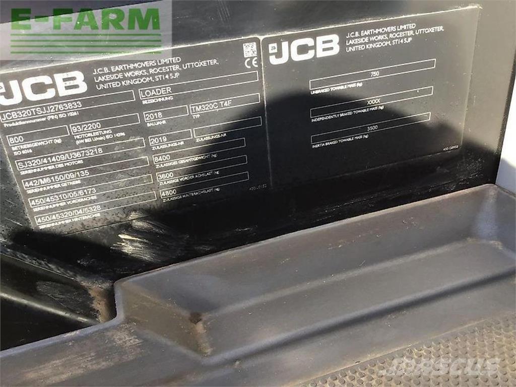 JCB tm320 Teleskopiniai krautuvai žemės ūkiui