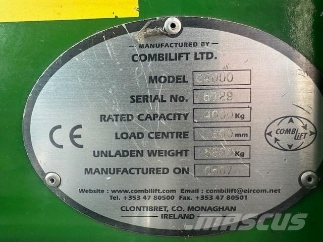 Combilift C 4000 Šakiniai krautuvai su privažiavimu iš visų keturių pusių