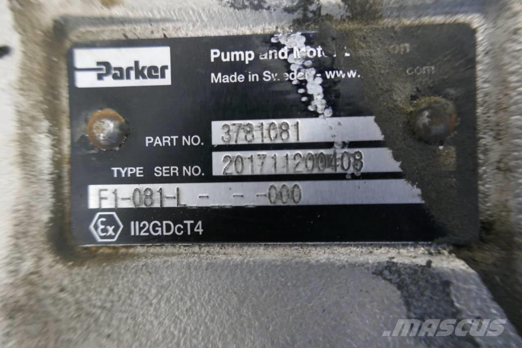 Parker f1 Hidraulikos įrenginiai