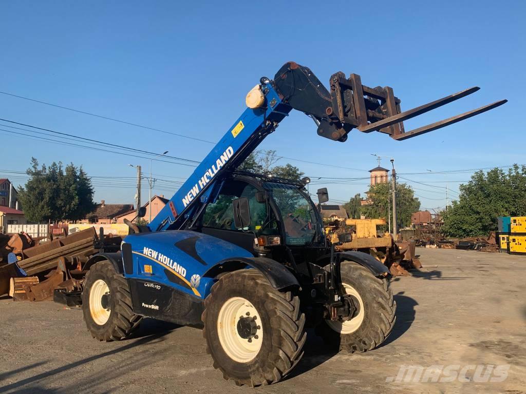 New Holland LM 5040 Teleskopiniai krautuvai žemės ūkiui