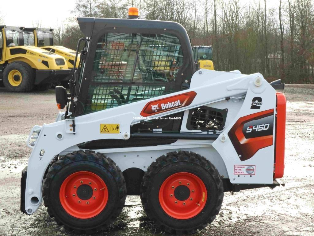 Bobcat S 450 Krautuvai su šoniniu pasukimu