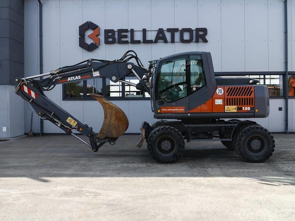 Atlas 150 W Ratiniai ekskavatoriai
