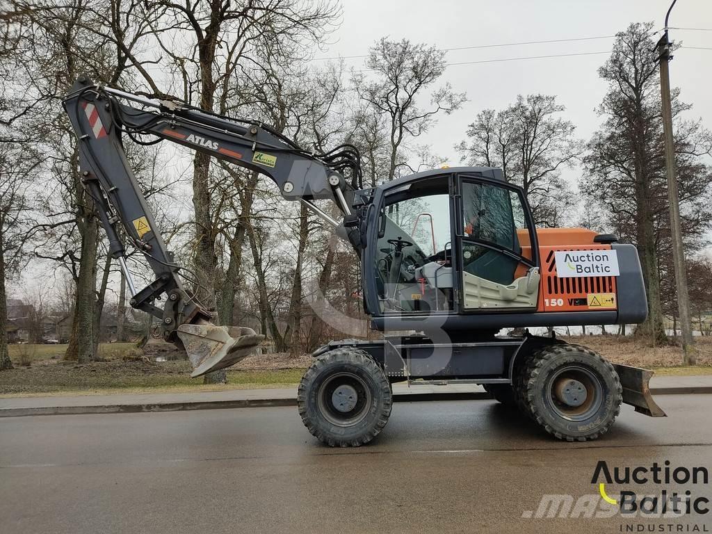 Atlas 150 W Ratiniai ekskavatoriai