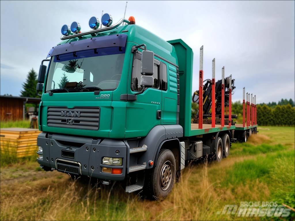 MAN TGA 33.430 Miškovežių vilkikai