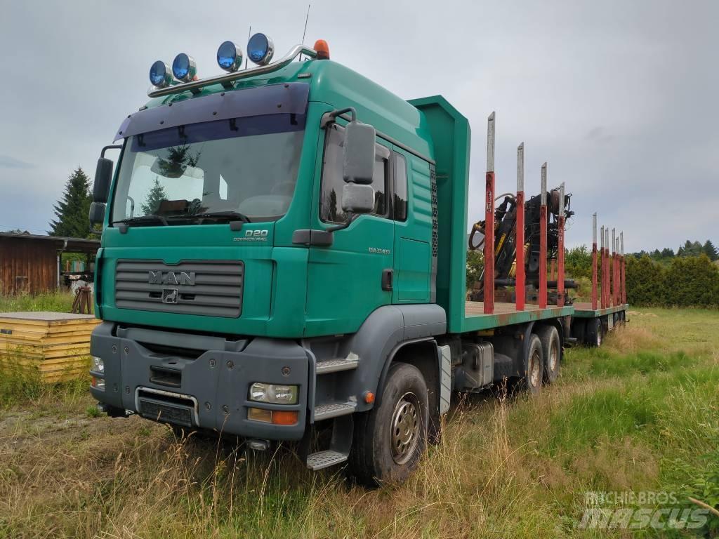 MAN TGA 33.430 Miškovežių vilkikai