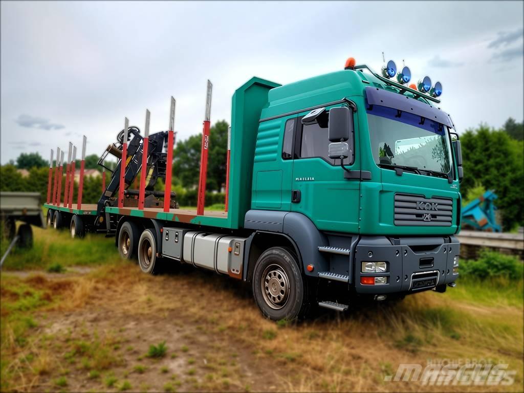 MAN TGA 33.430 Miškovežių vilkikai