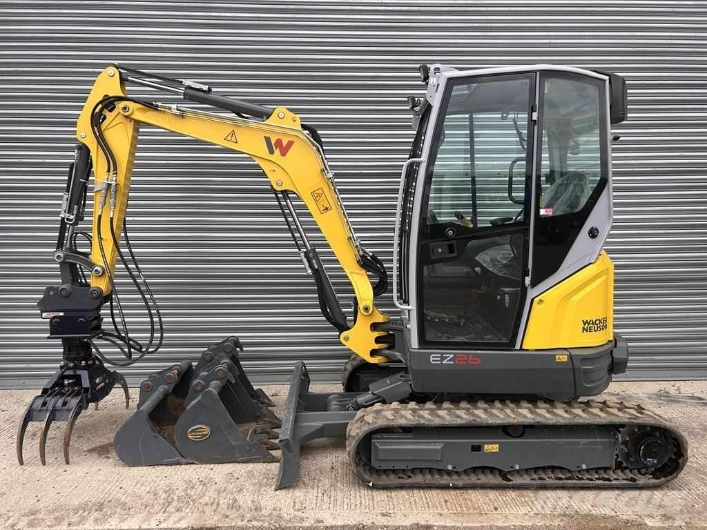 Wacker Neuson EZ26 Mini ekskavatoriai < 7 t