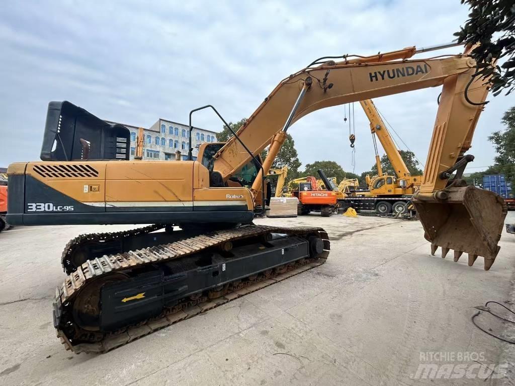 Hyundai 330LC-9S Vikšriniai ekskavatoriai