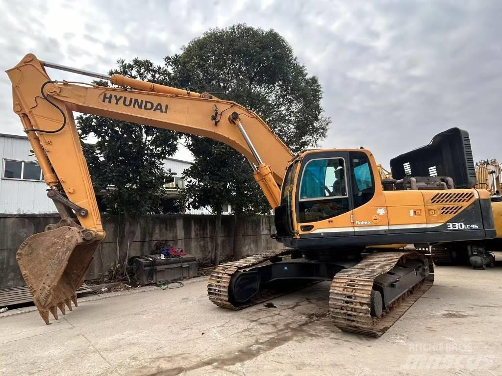 Hyundai 330LC-9S Vikšriniai ekskavatoriai
