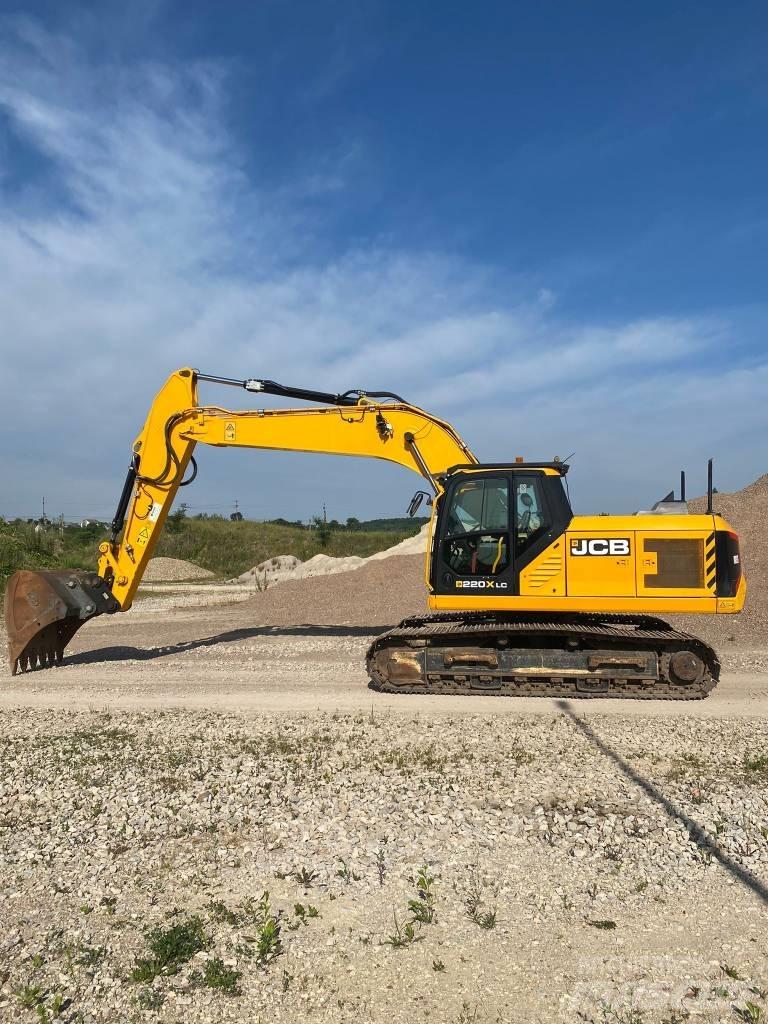 JCB 220 Vikšriniai ekskavatoriai