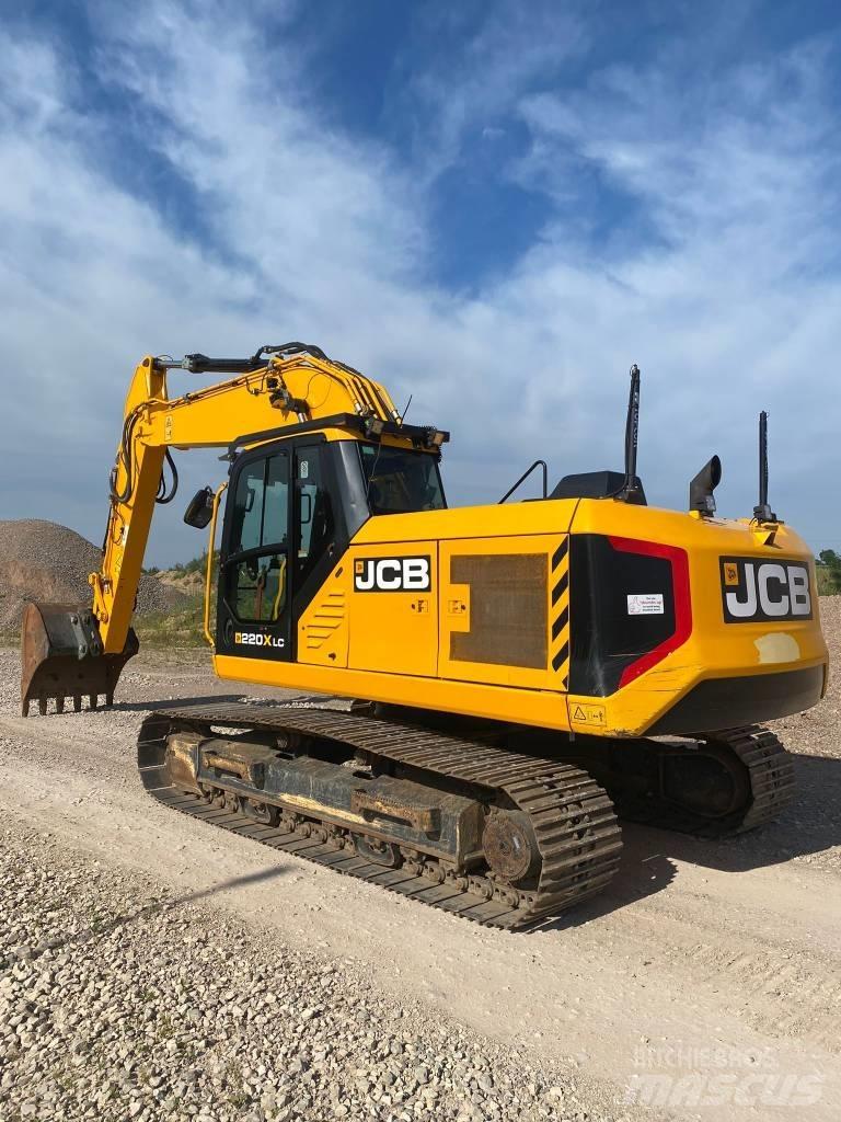 JCB 220 Vikšriniai ekskavatoriai
