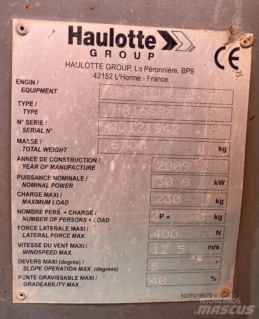 Haulotte HA 16 SPX Alkūniniai keltuvai